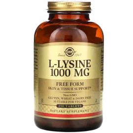 Solgar L-Lysine 1000 мг Vegan